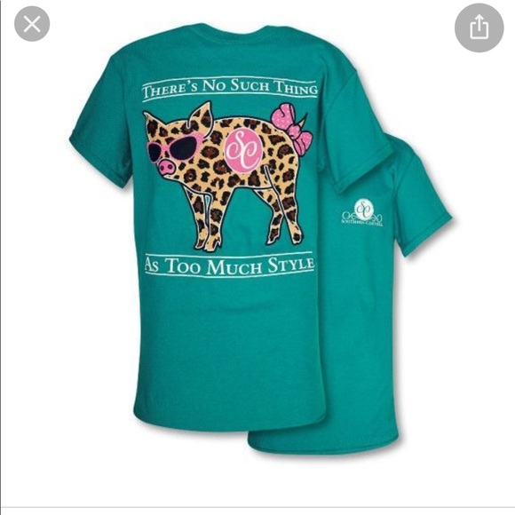 Southern Couture Tops - No Such Thing Southern Couture Tee